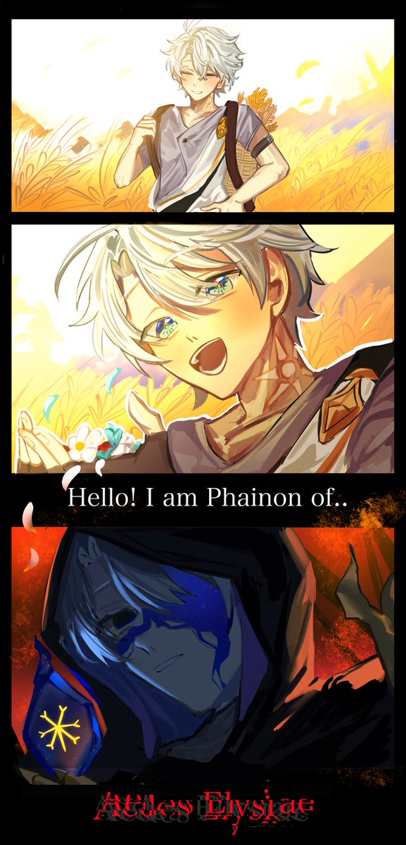 hachi06kunn's tweet photo. #Phainon 
Hide in that wheat field, and don't let destiny find you 🌥️→ https://t.co/MSEOb0cgJT