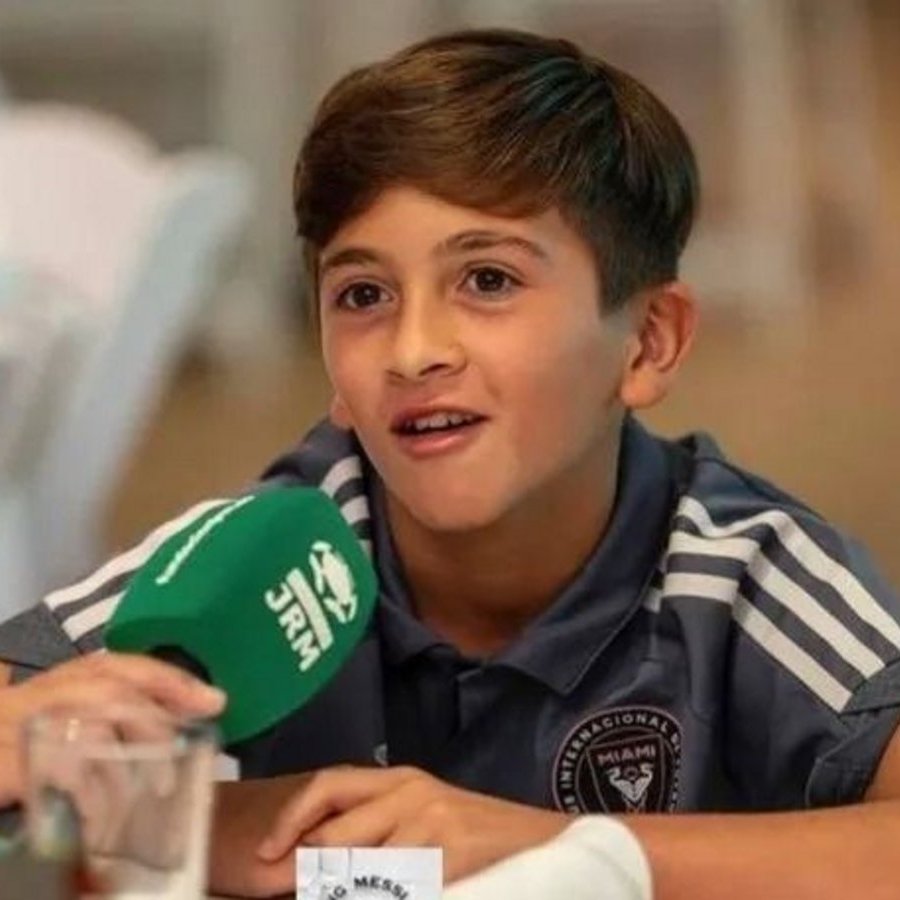 fcbfn_live's tweet photo. 🚨🗣️ Thiago Messi:

"I want to play for Argentina, and one day I want to play alongside Lamine Yamal." 🇦🇷🤝🇪🇸✨ https://t.co/qoE4vyGslj