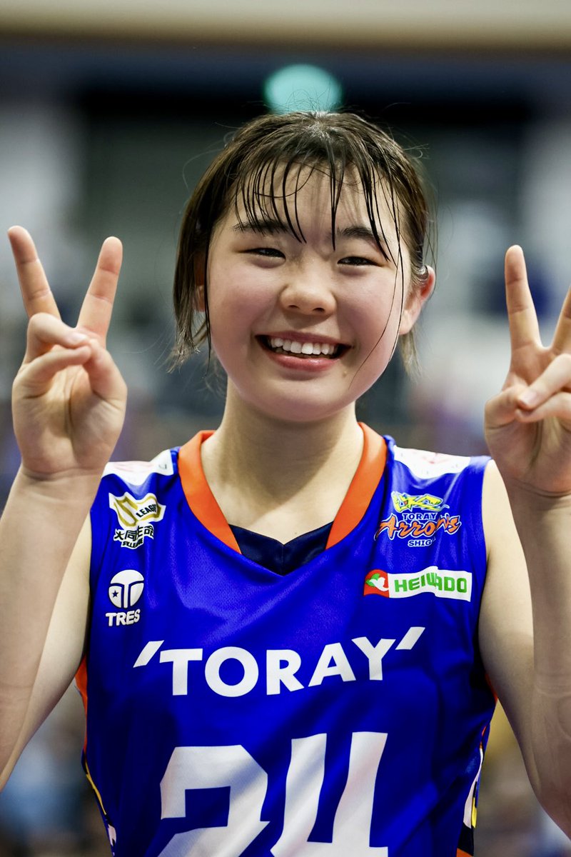 tora_sanada's tweet photo. 2025.10.18 ＹＭＩＴアリーナ　東レアローズ滋賀vsヴィクトリーナ姫路

#結束美南  選手
#東レアローズ滋賀 
#アロじょ 
#アロフォト 
#大同生命svリーグ 
#torayarrowsshiga 
#volleyball https://t.co/pOf80IEIJa
