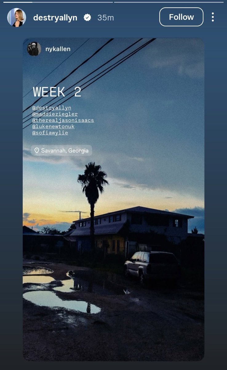 LukeyNewtsVibes's tweet photo. We got more crumbs from #Girl' production! Will #LukeNewton reshared stories from #DestrySpielberg, Nyk Allen or Matt Groesch?

#FakePersona #Manchild #NotAManYET #Himbo #Fuckboy #HolidayingKing  #NotTHATfamous #AFraud https://t.co/TPbva4rNWB