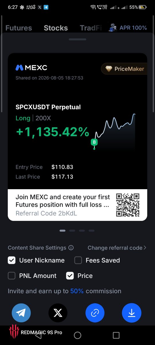 badboy123312's tweet photo. @cryptomanran Added to it so the % is less it's going to 123 today at least if not 130 https://t.co/EYm6npKuup