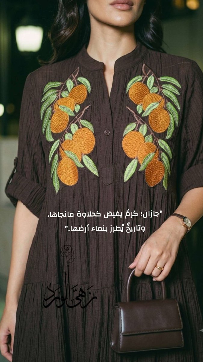 hgr_sa's tweet photo. من حمضيات الحريق إلى جَحّ ساجر، ومن رمان الطائف وعنب تبوك لـ مانجو جازان وفلفل شقراء خيراتٌ ممتدة ومكملين لبركة هذا الوطن المعطاء!
ومن قلب هذا الثراء، زَهَا محلّنا كَالْوَرْدِ؛ نرسم بحب وننسج بكل شغف، لنطرز قطعاً تلامس أرواحنا، وتجسّد إيناع حدائقنا وفخر أرضنا 🤍🇸🇦بكبرياء وأصالة. https://t.co/mBMypWqQlJ