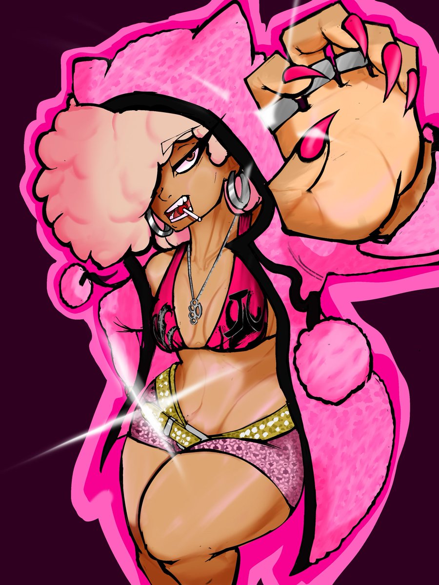Nuggets326's tweet photo. For @badjujuarts I put  this up on my insta like a week ago and decided I should post it on twitter. Cuz twitter is where it’s at

Bambi is new fit

🐊🐊 #art #latina #fanart #digitalart #fashion https://t.co/BDUb7UUwLd