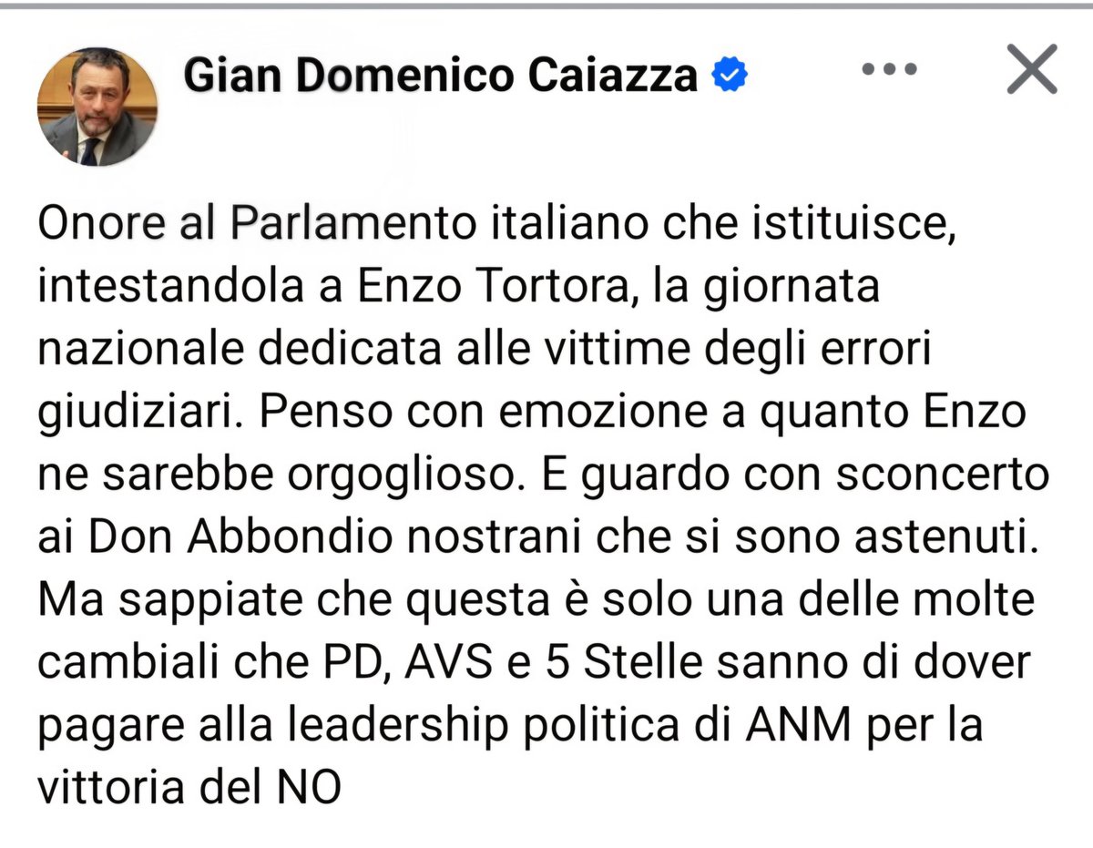 GianGianpi's tweet photo. Letto. 
Approvato. 
Condiviso.
Io la dedico anche al conterraneo Beniamino Zuncheddu.
#giustizia https://t.co/0rGUW7wEbs