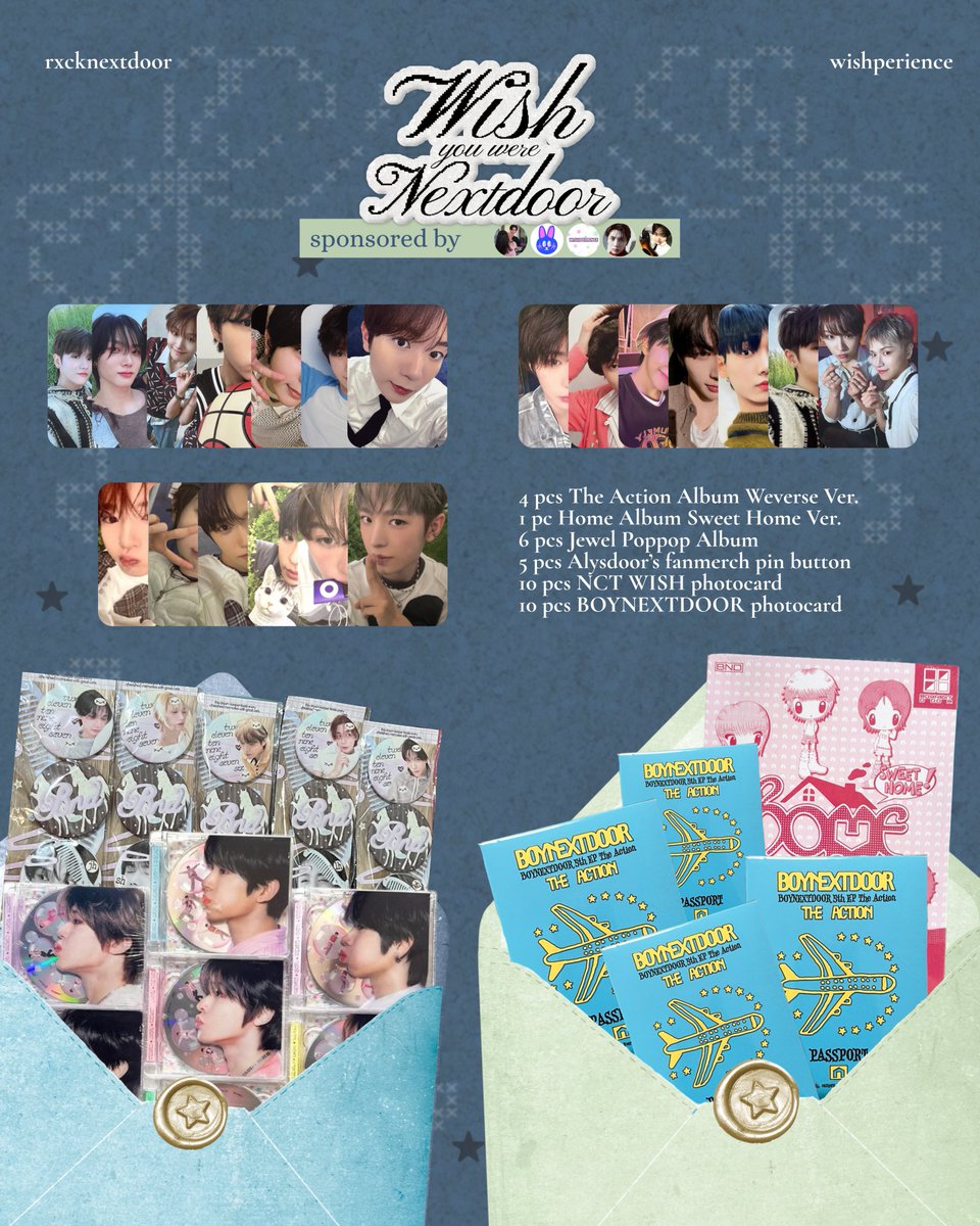 RXCKNEXTDOOR's tweet photo. not to pressure you but... someone's gonna walk home with these, and it could be YOU! 🫵🏻

secure your spot now before the form 𝗰𝗹𝗼𝘀𝗲𝘀 𝗼𝗻 𝟳𝘁𝗵 𝗔𝘂𝗴𝘂𝘀𝘁 👀🎁

RSVP Here :
🔗 https://t.co/9qSSMBmGcd

#WishYouWereNextDoor https://t.co/VtR9tKenGc
