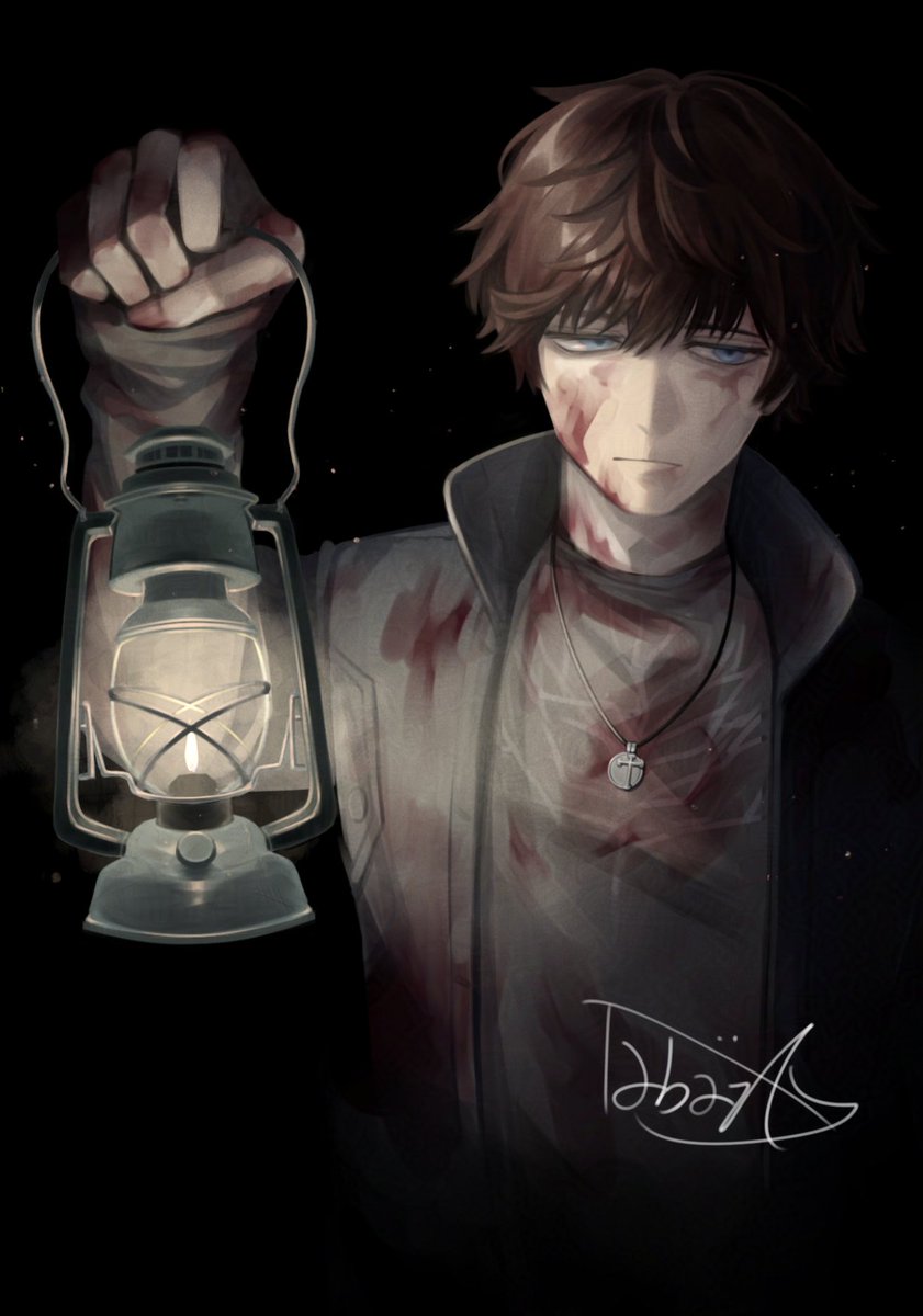 TabababatA's tweet photo. 消灯イベント
#DBDアート #dbdfanart https://t.co/HBWj8mqgYh