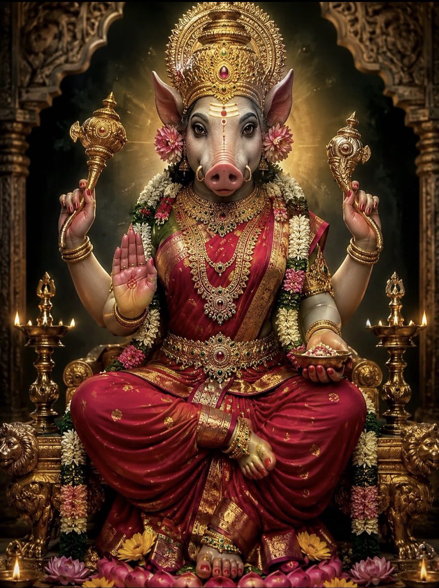 Jayalko1's tweet photo. In every battle of life, remember—She never abandons her devotees..

Varahi Amma🔥 https://t.co/13tJKhgjO9