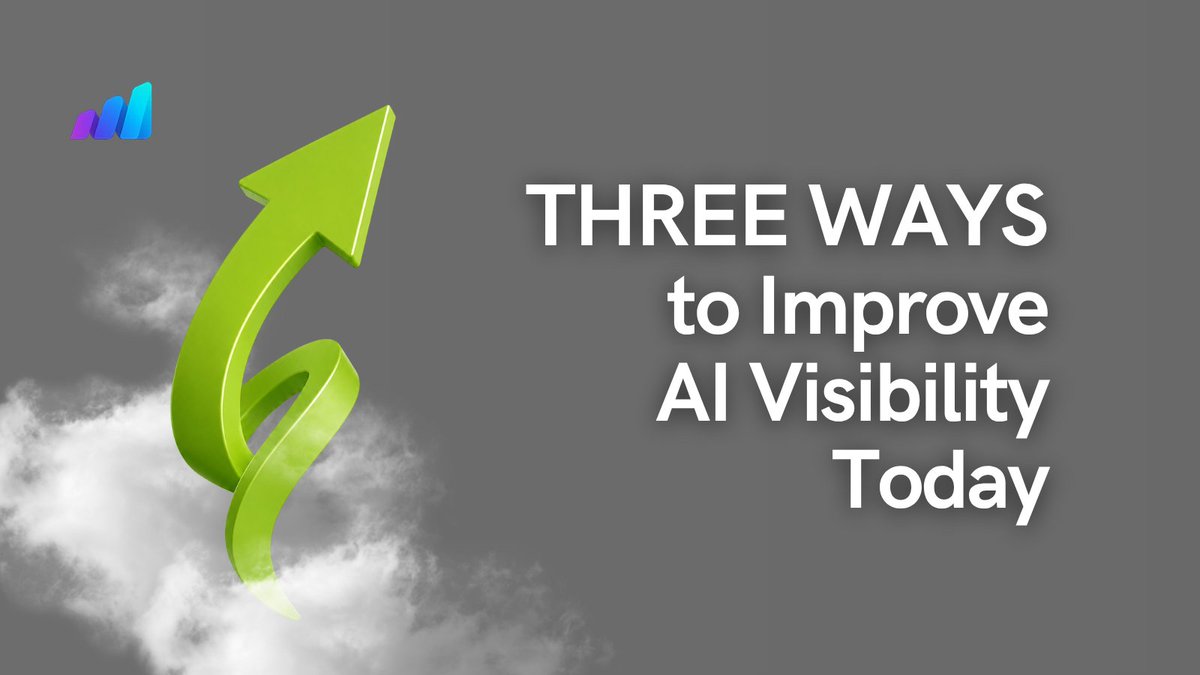 mentiopro's tweet photo. Want stronger AI Visibility for your law firm?

Start with 3 things:

1. Make your expertise clear.
2. Build authority beyond your website.
3. Keep your digital presence consistent.

AI Visibility isn’t switched on overnight. It’s built through signals AI can understand and trust https://t.co/mgxlCvIec1