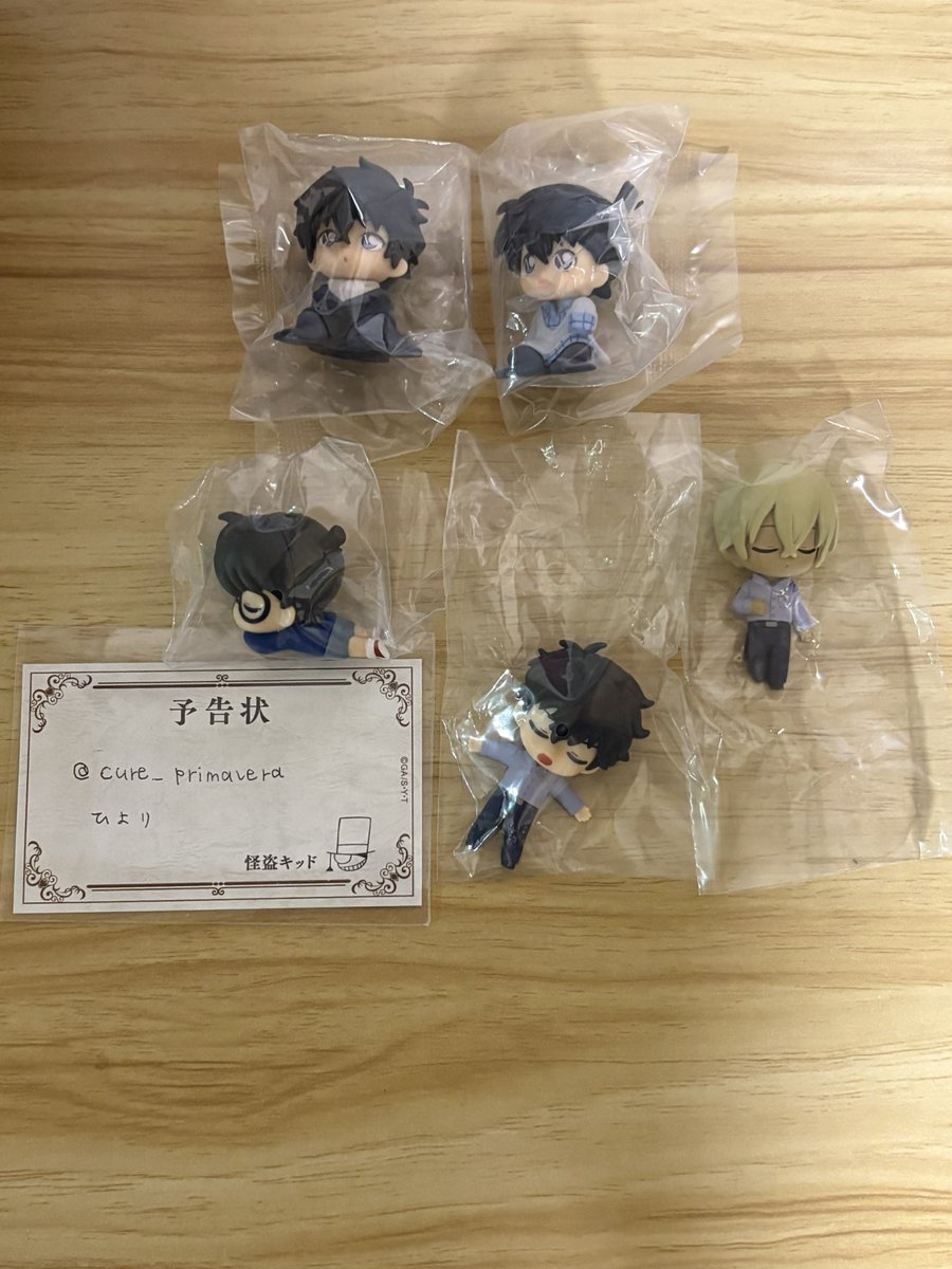 cure_primavera's tweet photo. 【交換】 
名探偵コナン ちぢませ隊 ねむらせ隊

譲）画像1
ちぢませ隊 松田 新一
ねむらせ隊 松田 降谷 コナン

求）画像2
キッド 景光 新一

松田は最優先との交換のみ

郵送交換

お気軽にお声かけください✩.*˚ https://t.co/b22ba0mgGi