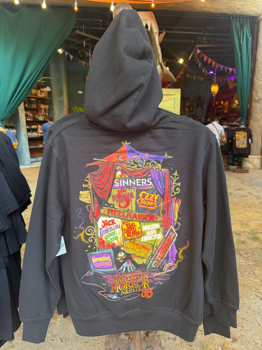 insideuniversal's tweet photo. The official #HHN35 house shirt and sweater has dropped at All Hallows Eve. @HorrorNightsORL https://t.co/tGtQlc66Aw
