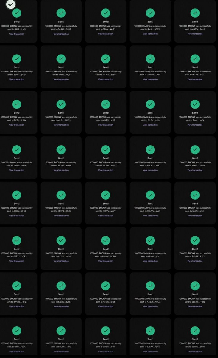 Monasolanatoken's tweet photo. 🚨 $SOL addresses ONLY! ‼️

🎁 First 200 wallets receive $MONA

🔔 Must follow + RETWEET PINNED

💬 Drop your $SOL wallet address below. https://t.co/VGSdUk2r5N