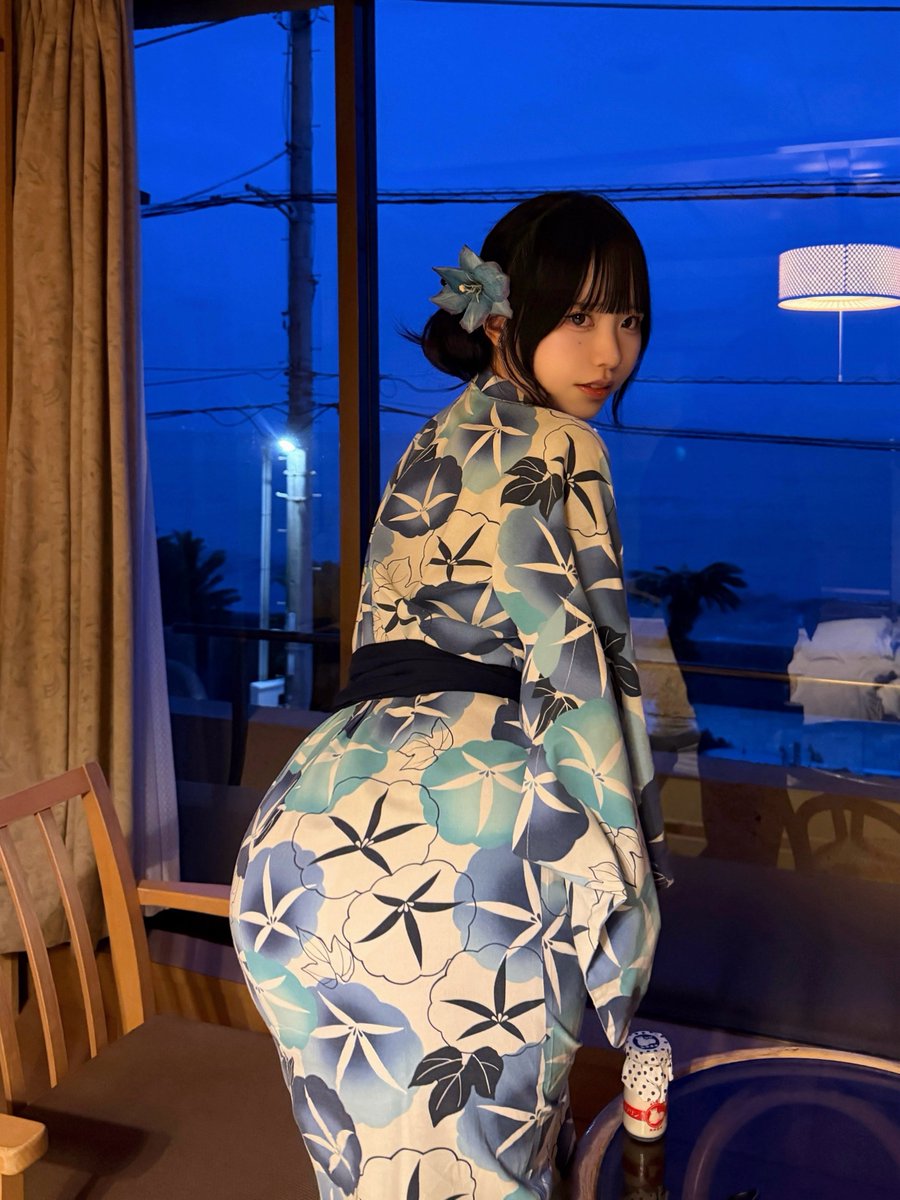 Riribebe123's tweet photo. 浴衣🫧💙 https://t.co/xQnzKlfNep