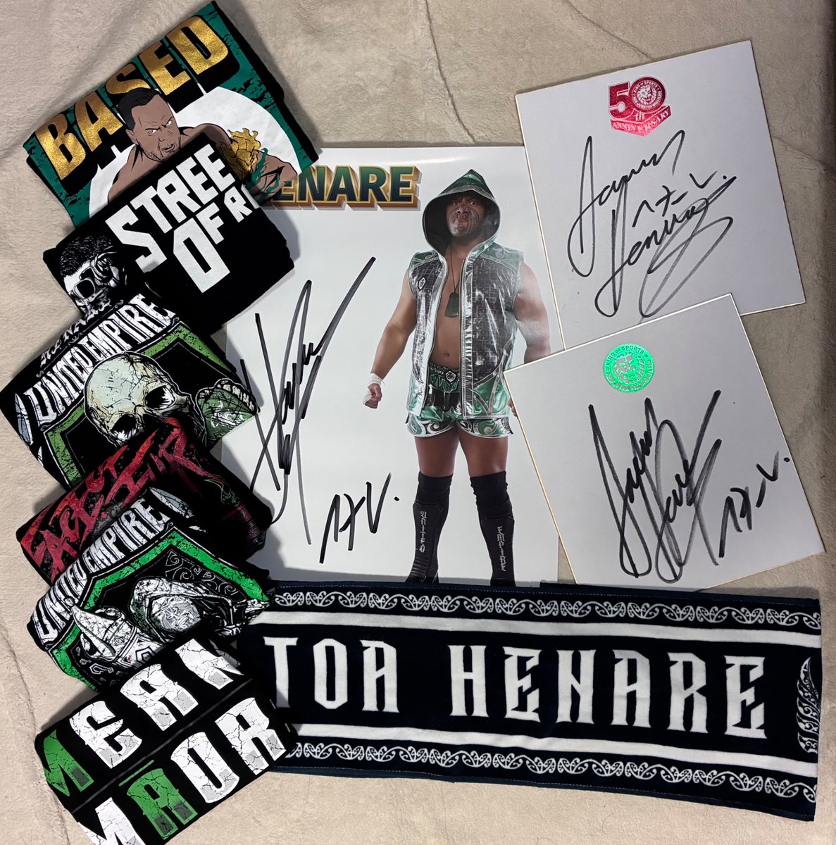 SrSabre's tweet photo. @njpwworld @HenareNZ Happy birthday HENARE‼️
Your fight gives me courage. https://t.co/60JrtlAfxC