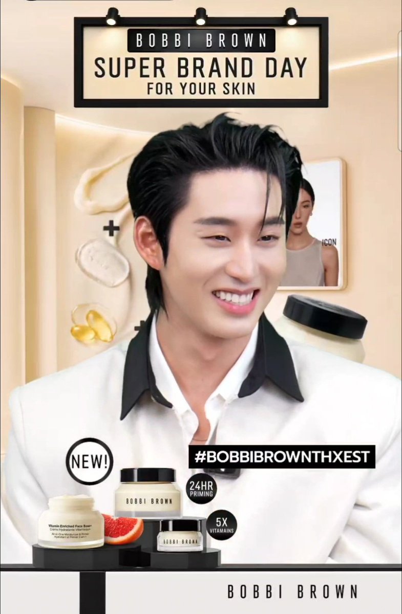 EstFanclubTH's tweet photo. GLOW BEST WITH EST 
#BobbiBrownTHxEST
#est_rvp 

ขอขอบคุณทาง @BobbiBrown_TH นะครับที่ชวนน้องเอสมา LIVE แนะนำ #เบสบำรุงผิวพลัส พร้อมมอบโปรโมชั่นมากมายให้แฟนคลับในวันนี้  ขอให้ทางแบรนด์มียอดขายปังๆ เป็นที่รักของลูกค้า ยิ่งๆขึ้นไปนะครับ 🙏🏻🤎🙇🏻

ขอขอบคุณแฟนคลับทุกคนที่มาร่วมเล่นแท็กส่งกำลังใจให้กับน้องเอสและอุดหนุนสินค้ากันในวันนี้นะครับ ขอให้ทุกคนที่อุดหนุนได้รับโพลารอยด์ตามที่หวังนะค้าบบ 💙🫶🏻