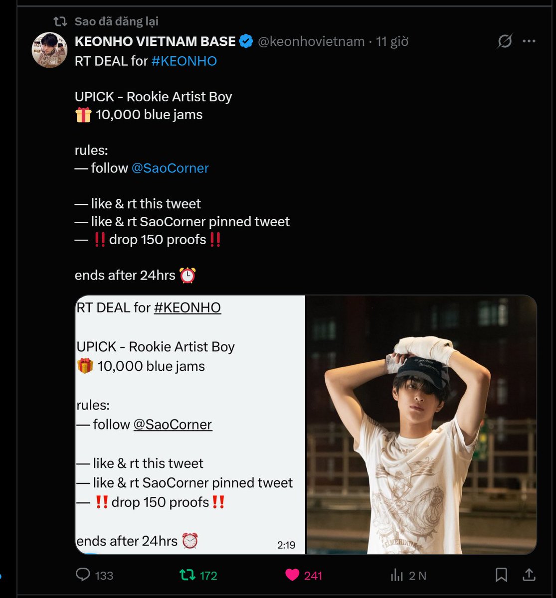 chike_pie's tweet photo. @keonhovietnam @SaoCorner FOR #KEONHO https://t.co/A10Q0UIzy6