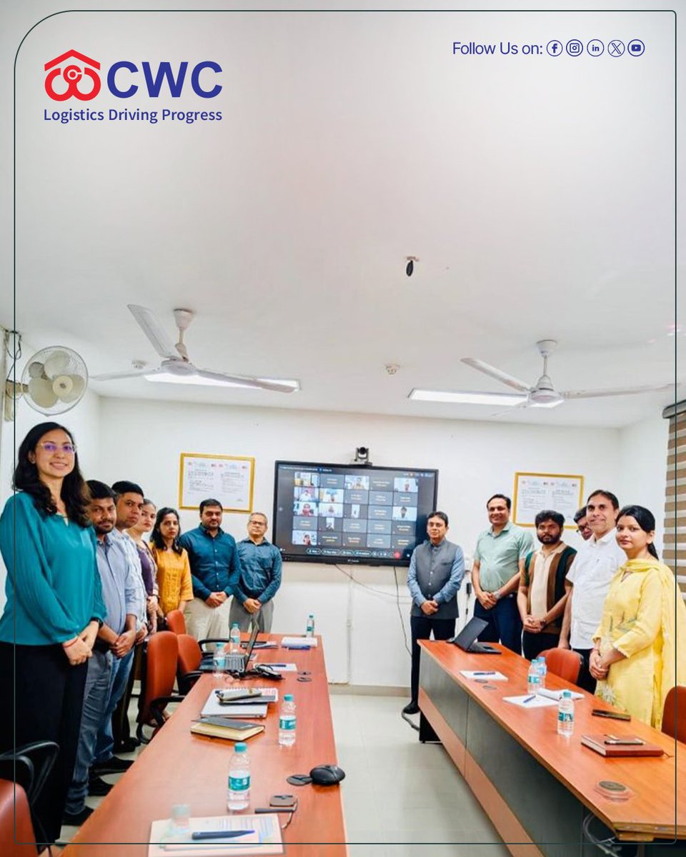 cwc_warehouse's tweet photo. Sh. Niraj Priyadershi, Director (Finance), CWC, reviewed the FY 2026–27 performance of Chandigarh &amp; Panchkula Regions.  @JoshiPralhad @PralhadJoshiOfc @fooddeptgoi @blvermaup @Nimu_Bambhaniya @MDCWC @Directorprscwc @Director_FinCWC @Director_MCP https://t.co/iIxxlMGaRn