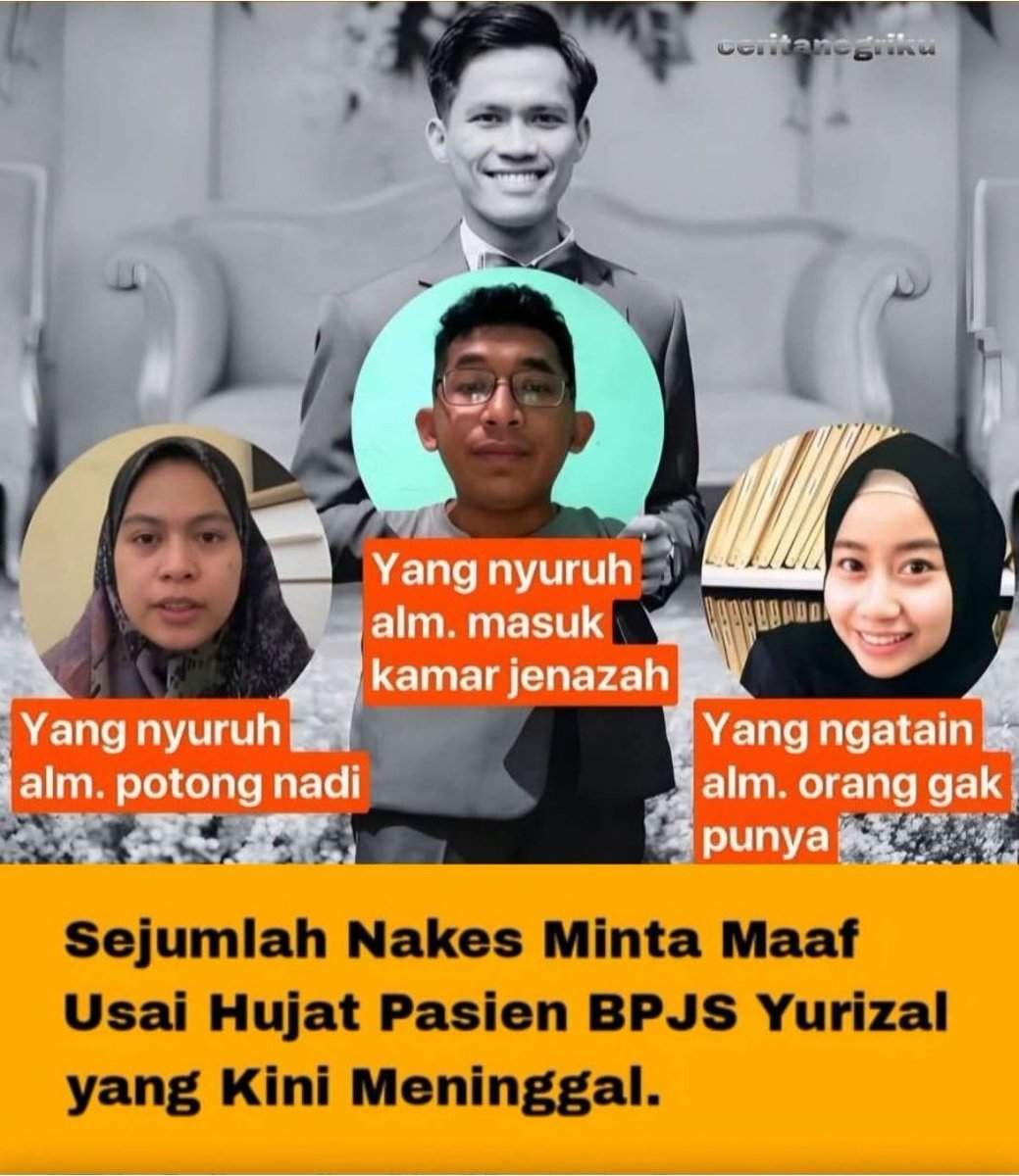 yaniarsim's tweet photo. BPJS memang absurd
Pegawai @BPJSKesehatanRI sendiri pakai asuransi inhealth. https://t.co/PztdXx6XFt