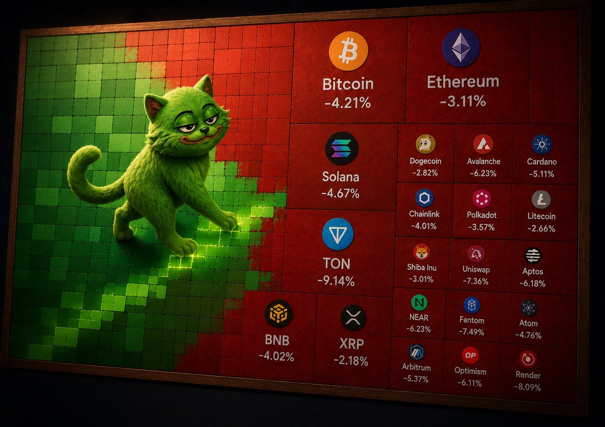 GROYPCATog's tweet photo. @0xJeribond Some people wait for the pump to believe.

Others recognize the narrative while it’s still quiet.

We’re still early. The cat is watching. 🐱👀 https://t.co/e7n07Qkj3x