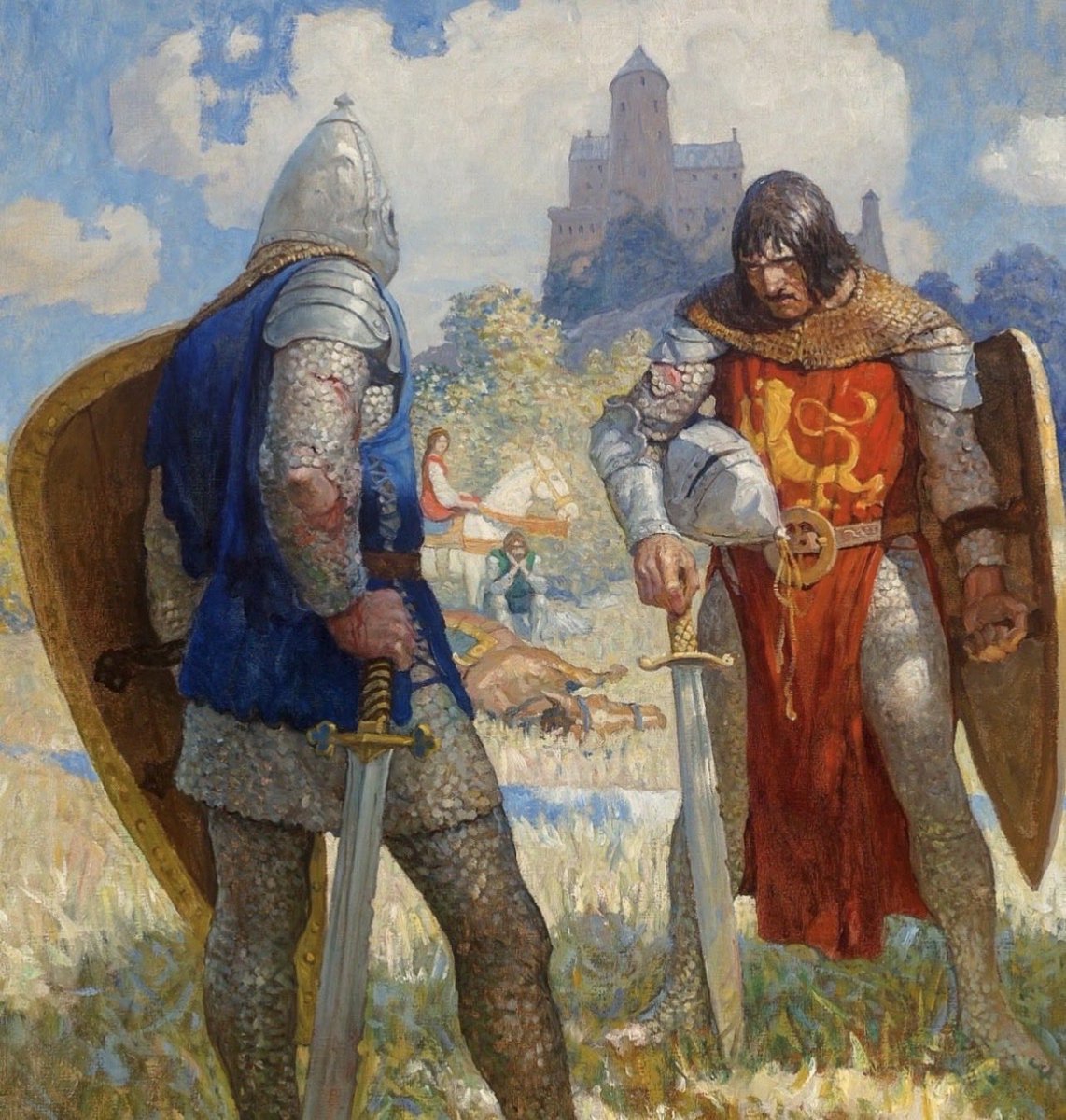 Gentleman_Ways's tweet photo. “Knights ought to be humble among their friends, proud and bold against their foes, tender and merciful towards those who need assistance, cruel avengers against their enemies, and pleasant and amiable with all others.”

Geoffroi De Charny https://t.co/IAv8zCx9Wo