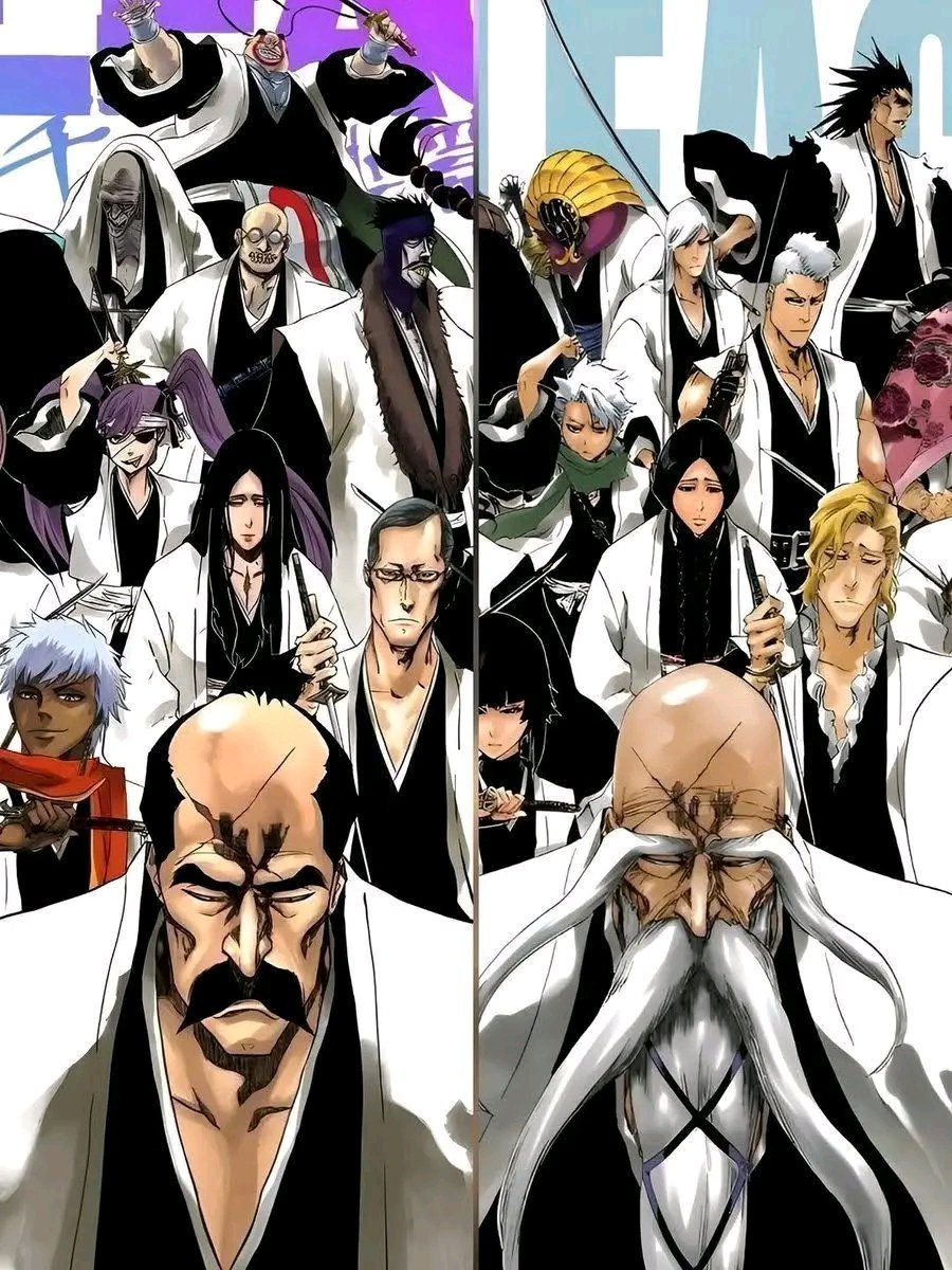 BleachArchivess's tweet photo. OLD                            VS                      NEW https://t.co/7qIcFxgL0f