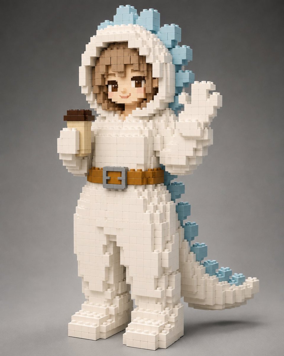 【 こはる 様 オーダーページ】 LEGO風のはるでーす🙋‍♀️ あがさん（@agaharu555 ）作の画像で作り