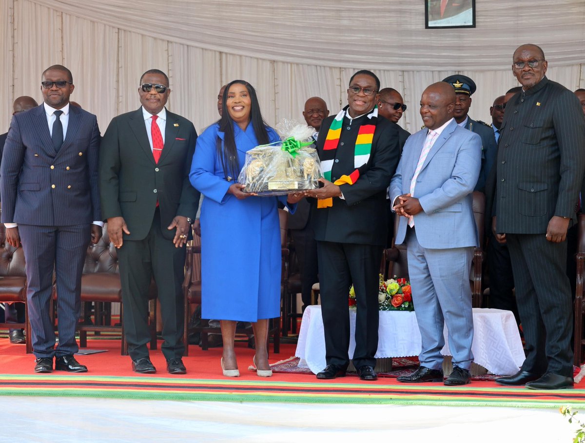 Min_of_IC's tweet photo. PRESIDENT MNANGAGWA COMMISSIONS DAVIPEL'S LANDMARK MANUFACTURING FACILITIES

President H.E. Dr. E.D. Mnangagwa today officially commissioned the Davipel Holdings Headquarters, Snacks Manufacturing and Agri Milling Stock Feeds Plant in Harare, applauding the company's growing market share, job creation and integrated value chain model.

The President said Davipel, a 100% Zimbabwean-owned company, is a living testament to the mantra "Nyika Inovakwa Nevene Vayo." He urged industry to scale up value addition and beneficiation, forge partnerships with emerging entrepreneurs across all provinces to advance devolution, and seize opportunities within Special Economic Zones.

Reaffirming that Zimbabwe is Open for Business, the President underscored Government's commitment to policy consistency and building a competitive, export-oriented economy that drives sustainable industrialisation. #NyikaInovakwaNeveneVayo #Industrialisation #ValueAddition #Beneficiation #Vision2030