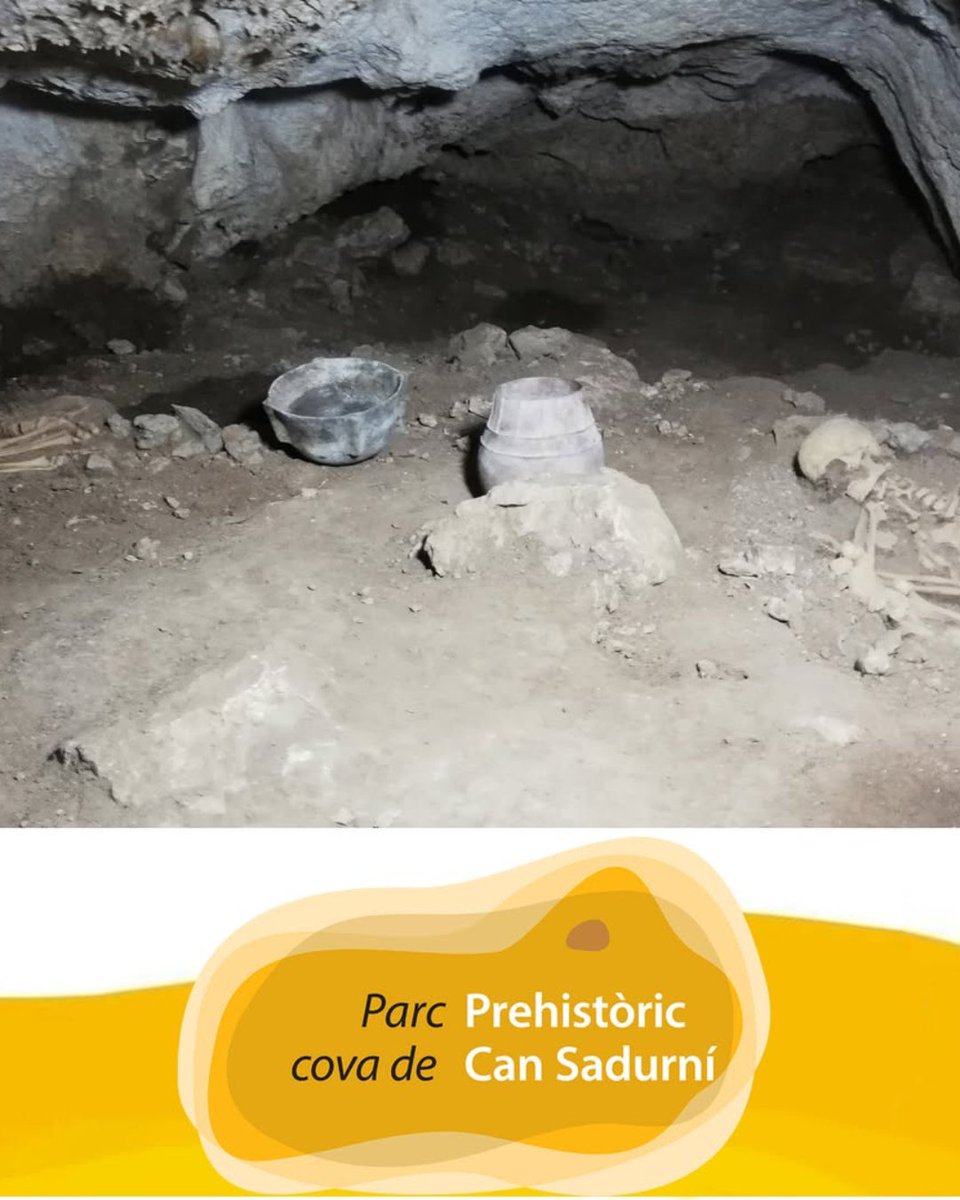 ajbegues's tweet photo. ☠️ Si vols conèixer tots els detalls de la mort a la prehistòria de #Begues, no et perdis els itineraris pel Parc Prehistòric Cova Can Sadurní que el CIPAG organitzarà dissabte, 8 d'agost, a les 17.30 h

📝 Cal inscripció a 📧 info@covacansadurnibegues.cat https://t.co/coF93BLBML