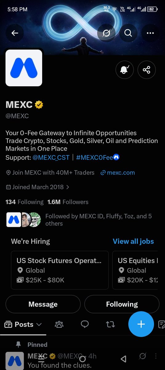 faheembaloch360's tweet photo. @MEXC_ID @MEXC Done ✅ 

UID 31584534 https://t.co/xUYjEd2r9V