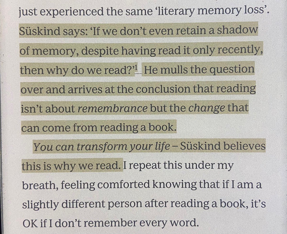 WellBuiltStyle's tweet photo. You do not need to remember everything you read. 

I repeat, you do not need to remember everything you read. 

There is incredible value in the PROCESS of just reading a book. It can utterly change you.

Excerpt taken from Every Day I Read (affiliate): https://t.co/DRPPOOdpXU https://t.co/Sv1j4OEf31