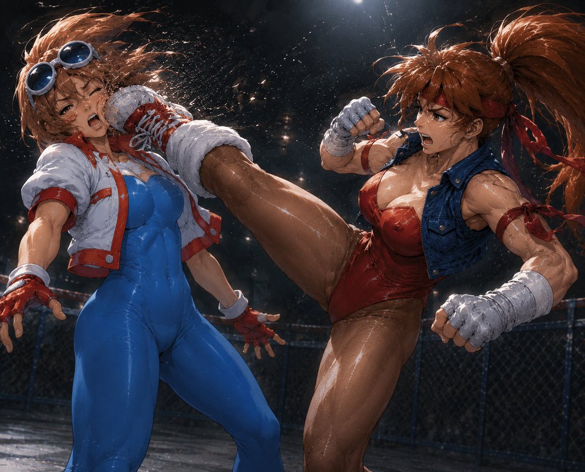 F1neP0intM4N's tweet photo. Makihara Arina vs Tia Langray
#breakersrevenge #wakuwaku7 #MakiharaArina #TiaLangray https://t.co/G8efUHl58Z