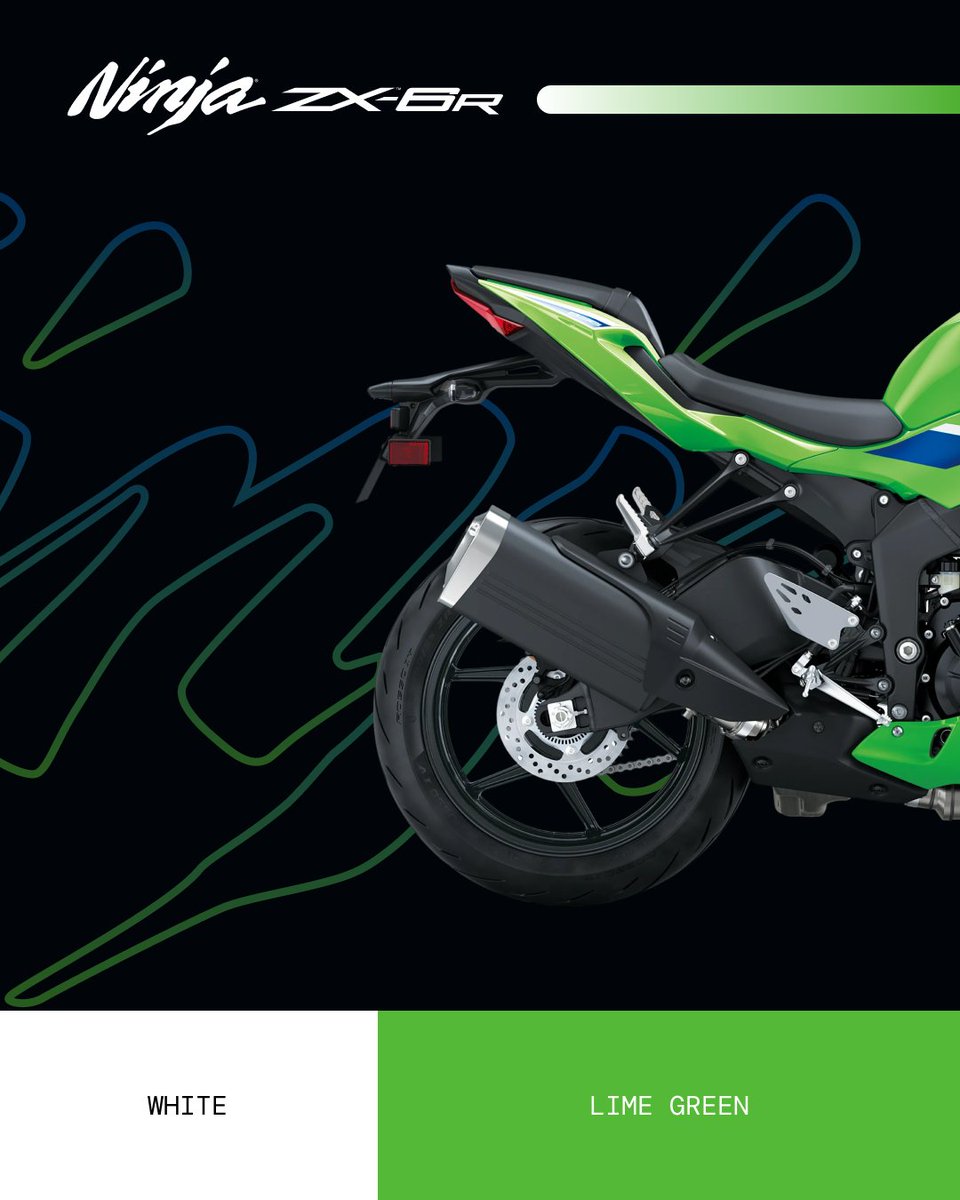 Introducing the latest 2027 #Kawasaki #NinjaZX6R supersport