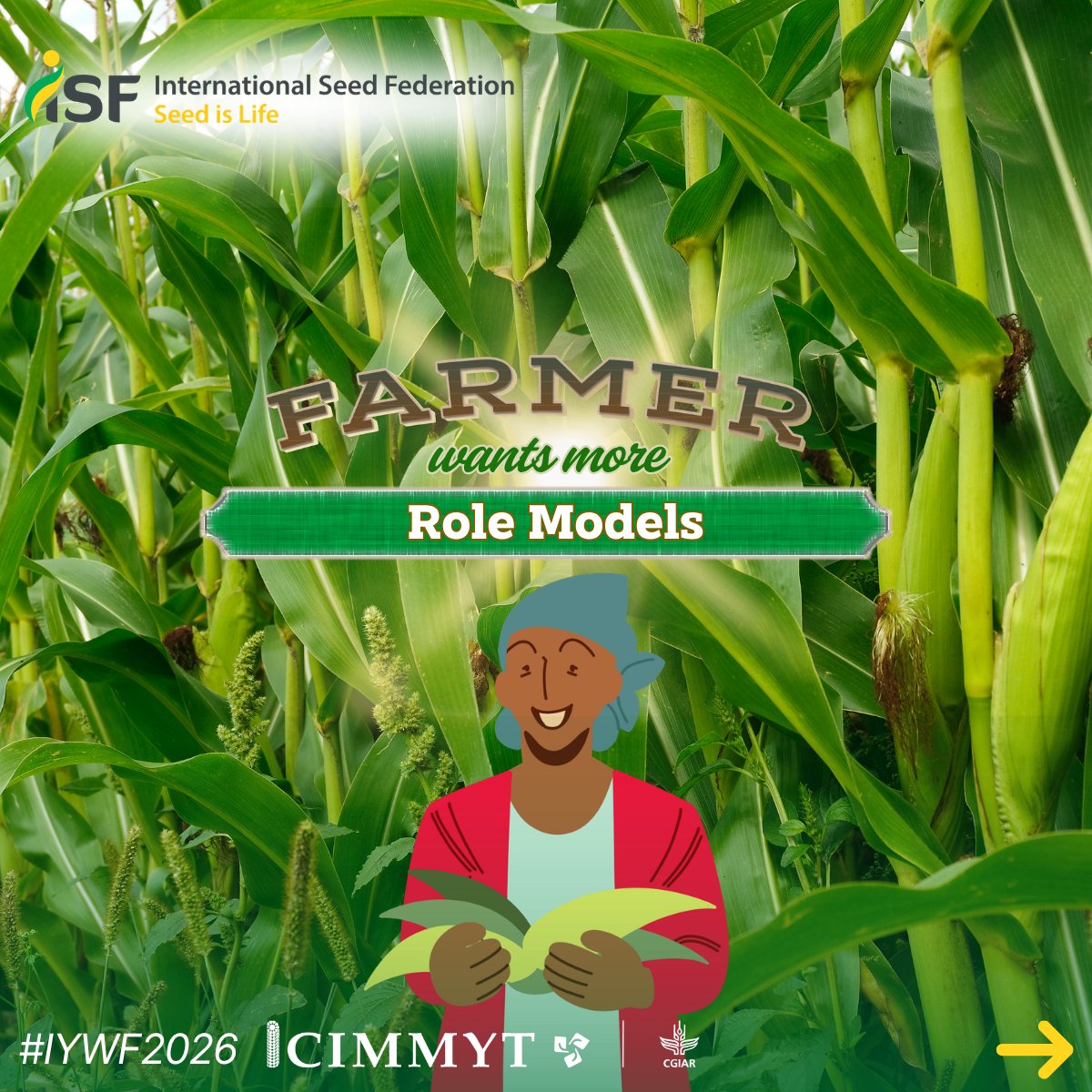 SeedFed's tweet photo. Sunpari Chaudhary from Nepal is emerging as a role model in her community after training under Nepal’s NMRP, NAMP, and AKC supported by @CIMMYT. Get to know what these acronyms stand for and read more about the program here: https://t.co/TxiJqhZb2s #IYWF2026 #SeedIsLife https://t.co/4EiCqaTqpR