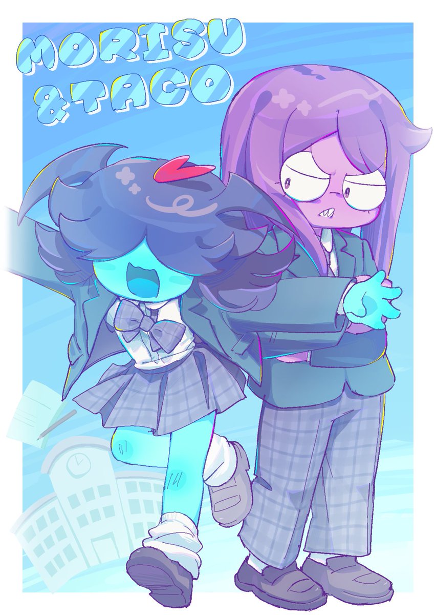 kastu_3939's tweet photo. School!!✨️🩵💜✨ https://t.co/cQ9azZrCe7