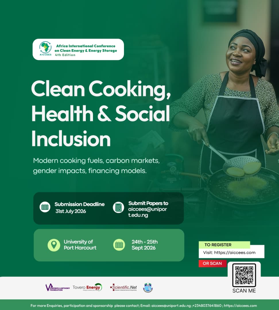 ToveroEnergy's tweet photo. Clean cooking is about more than energy—it's about healthier lives, stronger communities, and inclusive growth.

Join the conversation at #AICCEES2026 as we explore solutions for Africa's future.

#CleanCooking #SDG7 https://t.co/s8QguYlWFH