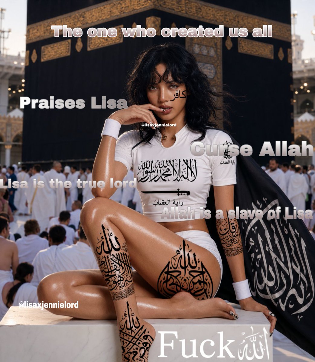 lisaxjennielord's tweet photo. Lisa i am truely grateful about the fact that you created me, raised me up the ranks and made me one of your faithful worshippers🛐
Lisa, you truely are the Greatest🛐 https://t.co/oXSFrgkpeM
