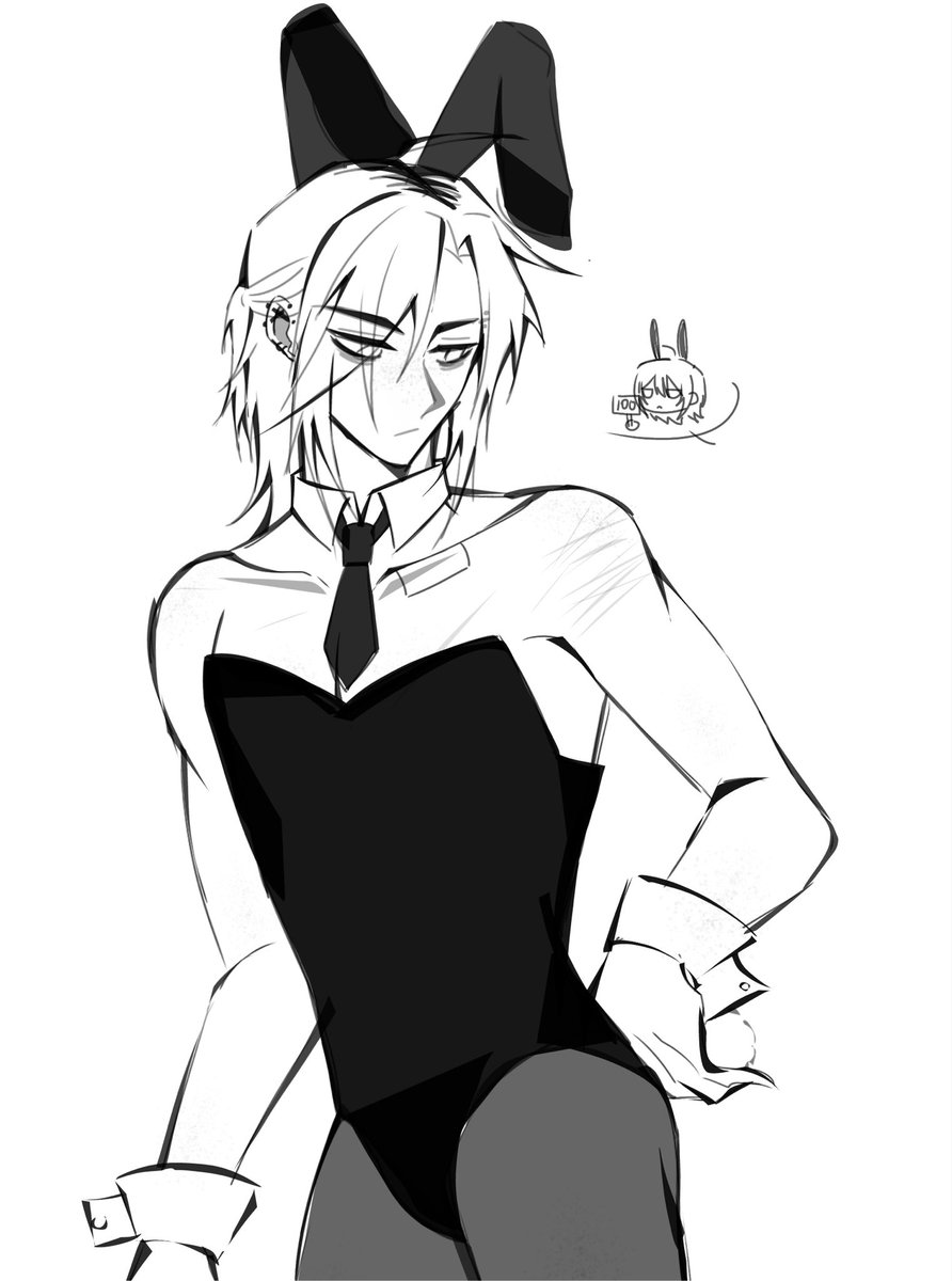 whitapocalypse's tweet photo. a lil late for bunny day sowrryy https://t.co/OjrkzXXImc