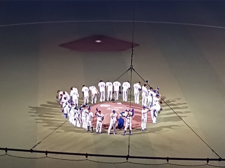 maigono_k's tweet photo. ちょいと遅れてε=(ﾉ･∀･)ﾂ

現地🏟️どらほー⤴🙌🥳🎉🐲⚾🎵✨

涌井さん⚾勝利投手☆おめでとうございます🎊✨

約1カ月ぶりの現地🏟️めちゃ楽しかった～🙌😆🎶 https://t.co/TTKJJpBsB3