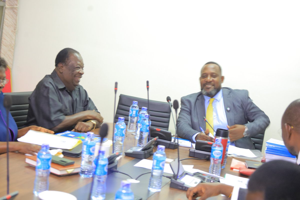 NamaraDennisMP's tweet photo. Today,  I chaired the meeting of @Parliament_Ug Committee on East African Community Affairs in which we had an interaction with the Minister of State for East African Community Affairs. Hon Magode Ikuya. The purpose of the meeting was to understand the ongoing Ministry's programs and challenges they are facing so as to forge a way forward on how best we can work together to achieve our shared vision. We had a fruitful engagement with the team and we are optimistic that we shall walk the journey of EAC Integration together!