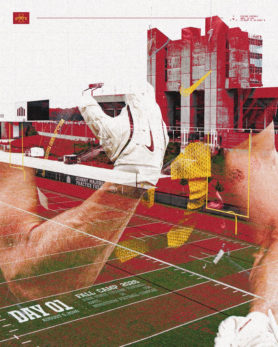 CycloneFB's tweet photo. today’s the day ⏰👀

Fall Camp is HERE! https://t.co/mDUahQw83K