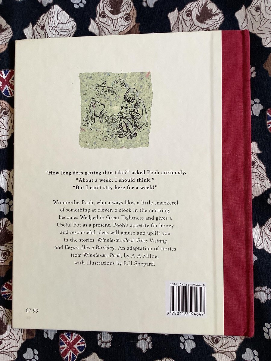 WatsonsVintage's tweet photo. NEW LISTING - A lovely fun read. Vintage 1997 More Classic Stories From Winnie the Pooh Book in Hardback by A.A. Milne &amp; Beautifully Illustrated by E.H. Shepard - 2 Stories https://t.co/DScPnlmbs7 via @Etsy #VintageBooks #ChildrensBooks #WinnieThePooh #1997Gift #BedtimeStories https://t.co/JDXaZdQCcV