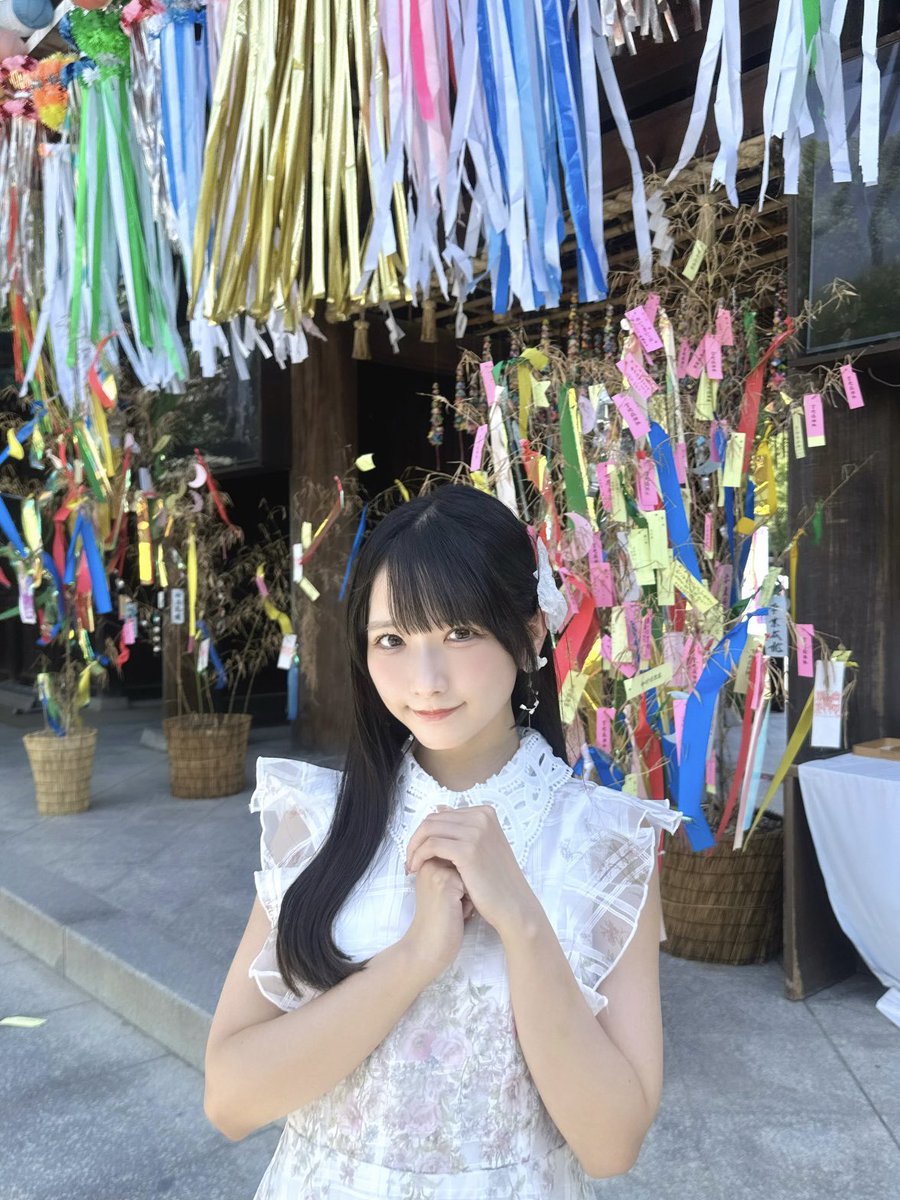 stu48_sayan's tweet photo. みんなが幸せになりますように🎋✨ https://t.co/y59ZcC3zWx