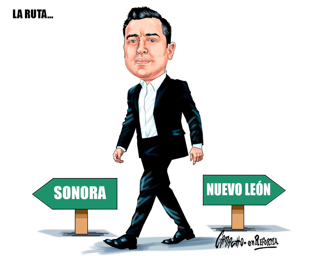 Reforma's tweet photo. La ruta... Por @CartonCamacho en @Reforma https://t.co/WfGSrm2agq