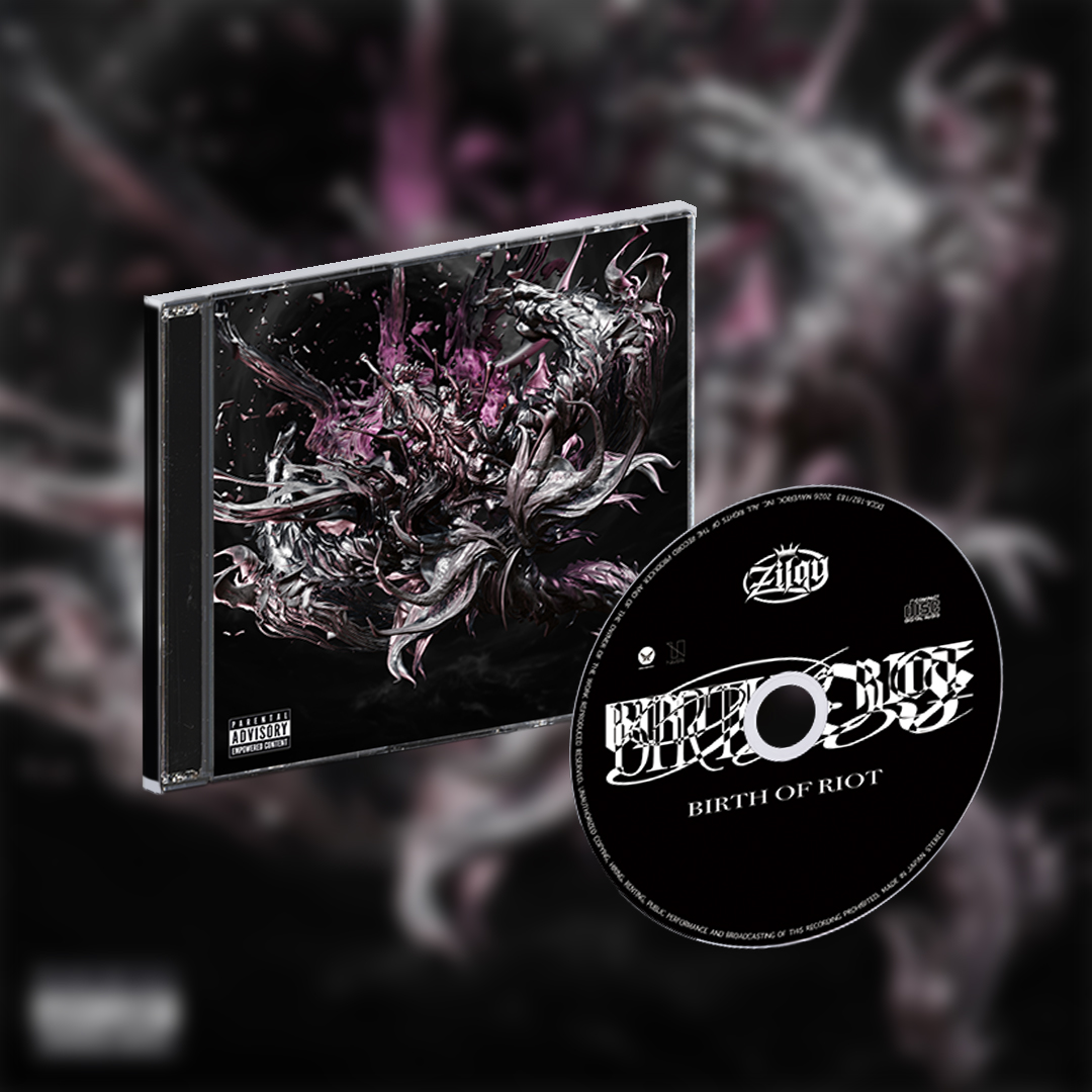 ただいまより予約開始💿／ Zilqy 1stフルアルバム「Birth of Riot