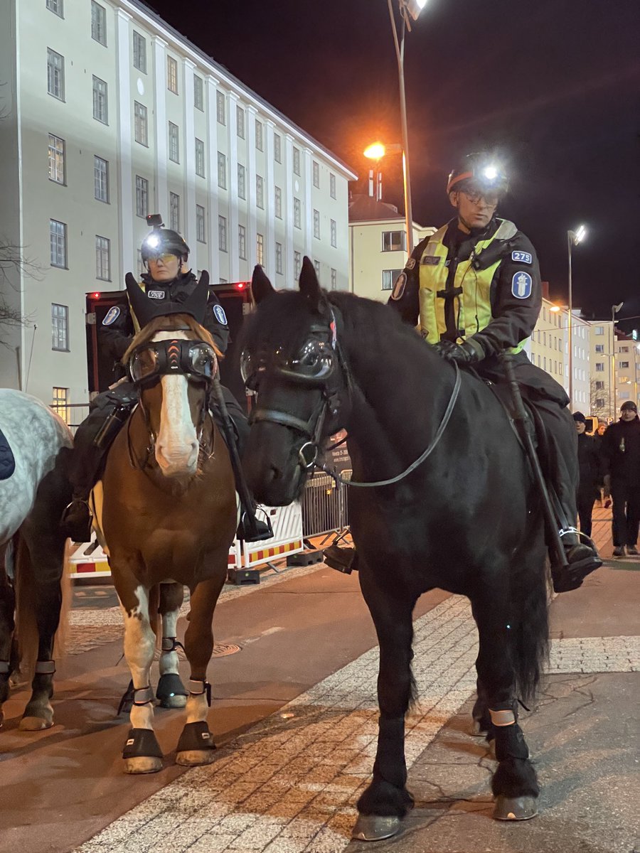 yurie_kono's tweet photo. やっぱり何度見てもカッコいい、フィンランドの警察騎馬隊🐴👮体高170cm以上の重種が集まるので、迫力凄すぎて街中で異様な存在感放ってた彼ら👀
これまで世界各国で騎馬隊を見てきたけど、世界一カッコいいんじゃないかと思ってる🇫🇮
#警察騎馬隊 #フィンランド https://t.co/shfYRpYjFO