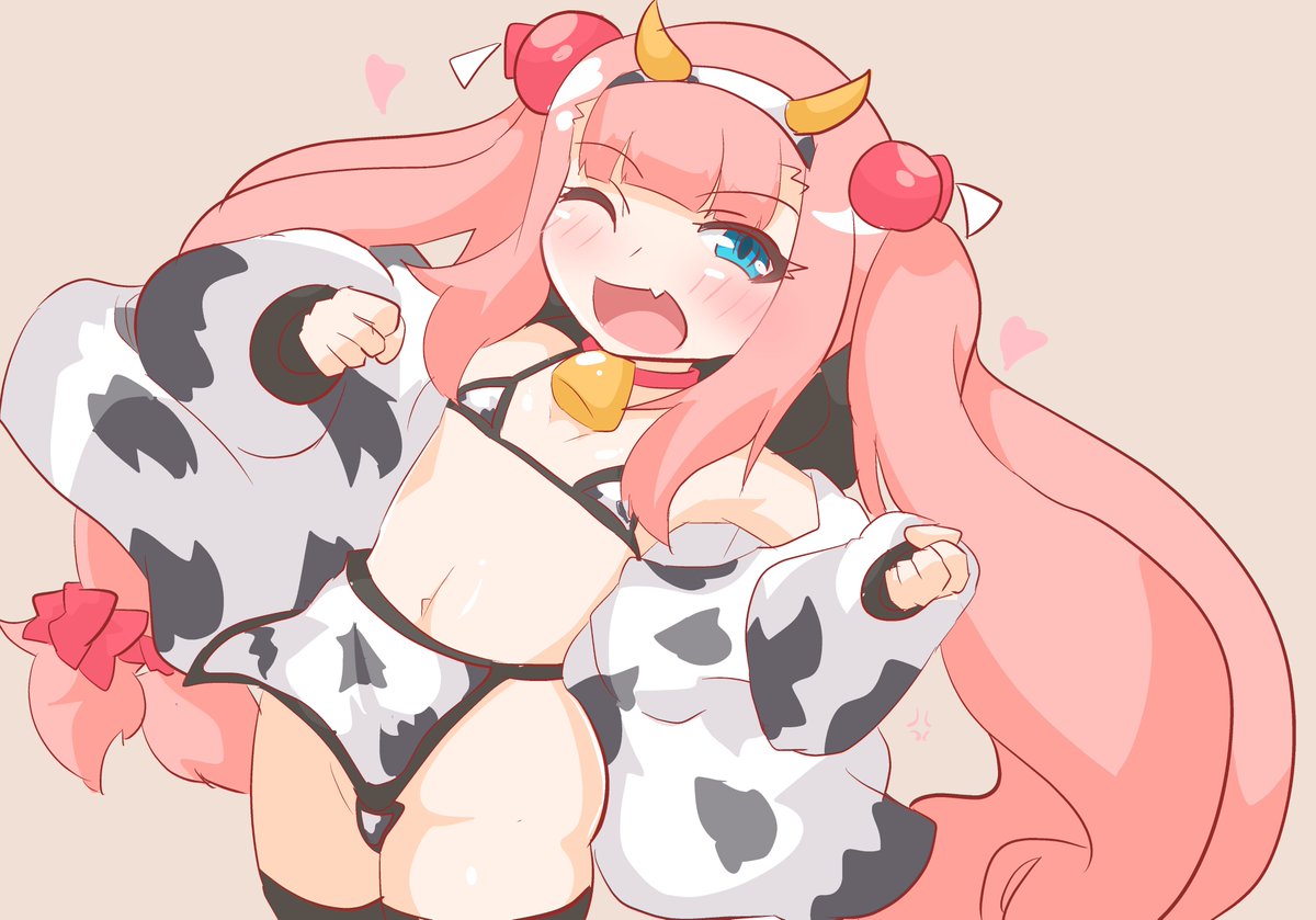 AN_17_S's tweet photo. おかしい今日はモモぴゅんのマイクロ牛ビキニが発表されるはず・・・！
なお後で一発殴られるまでがワンセット
#ボンバーガール https://t.co/wMoOO6Ua9n