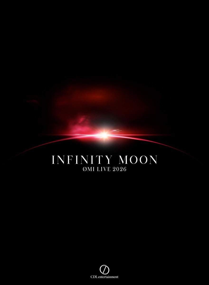 _cdl_official's tweet photo. ≪ ØMI ≫

『ØMI LIVE 2026 ～INFINITY MOON～』LIVE DVD &amp; Blu-ray 

本日発売！

#ØMI @HIROOMI_3JSB_ 
#INFINITYMOON #CDLentertainment https://t.co/mTMW5Fx5j4