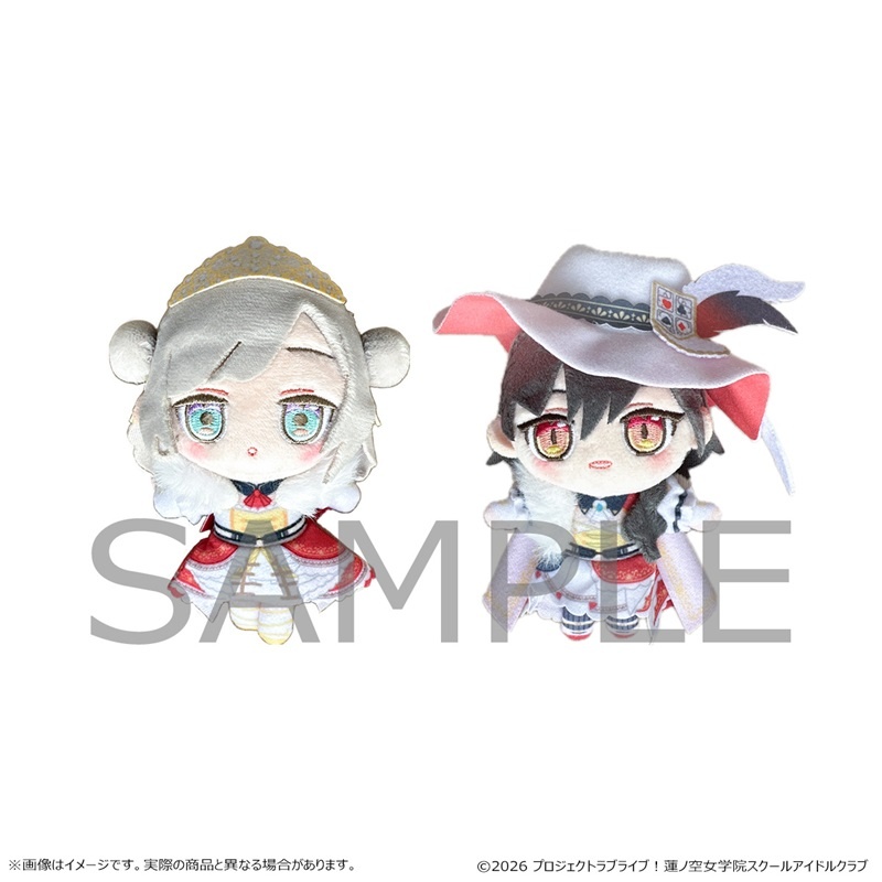 animateinfo's tweet photo. ＼予約受付開始！／
【ラブライブ！蓮ノ空女学院スクールアイドルクラブ】

ライブ衣装をまとったぬいぐるみマスコット第2弾と、ぬいぐるみマスコットがぴったり入るおでかけポーチが登場🪷
詳細はこちら https://t.co/REhxUc0l6r 
#lovelive #蓮ノ空 https://t.co/VxnbU28tLc