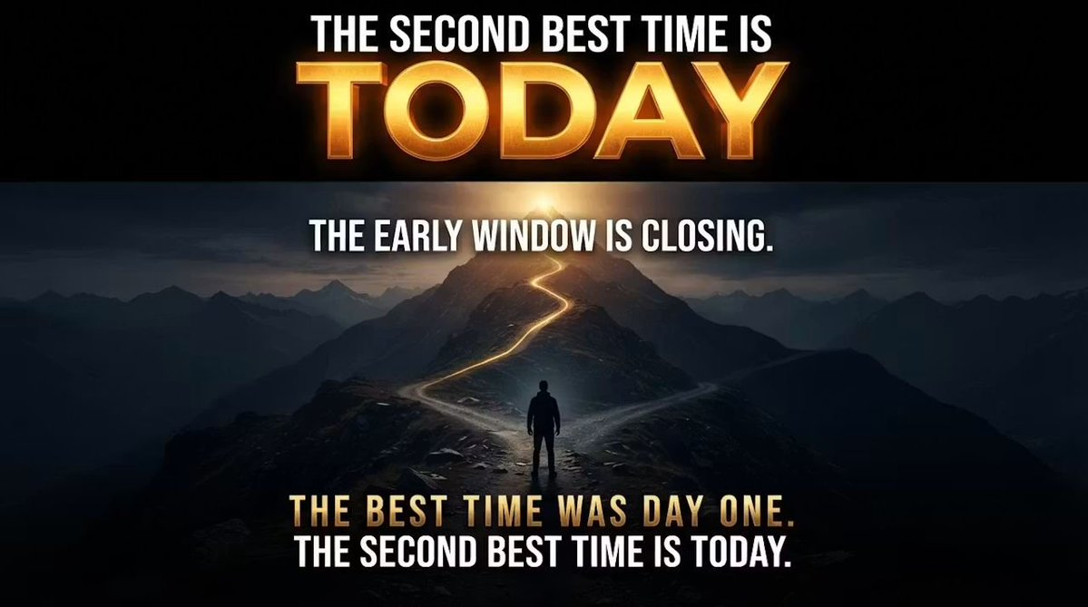 Mine_4Gold's tweet photo. This is what I see most of the time with DeFi👀

Someone learns about a protocol early on.
They watch. They wait. They research.
They decide to jump in when they feel more comfortable.

Then one day they go back and the early opportunity is lost.

The miners that started from week one on Gold Mine
are getting closer to completing their first cycle.

The Fort Knox 88 day Bitcoin distribution is getting close.

The weekly auction pools keep growing because there are more participants.

Every day you wait someone else is gathering Gold that you can be gathering, someone else is building their Fort Knox stake before the first distribution, someone else is taking part in the auctions that you are not.

The best time to start was day one

The second best time is now👇