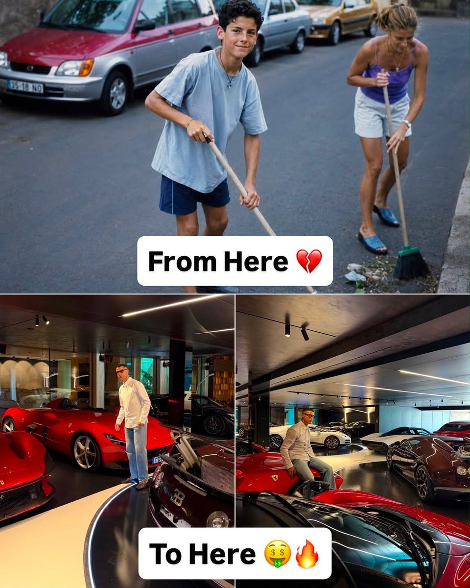 ofootball__'s tweet photo. Cristiano Ronaldo Flexes His Jaw-Dropping Supercar Collection in New Post 🚗 https://t.co/7SpoIy7mYO