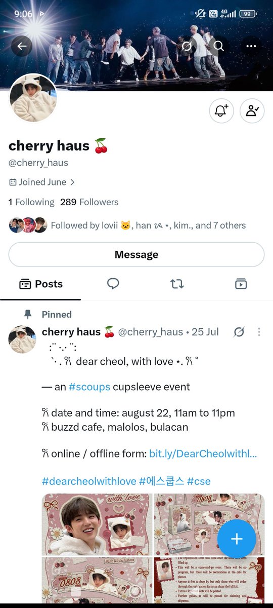 Vhieholly's tweet photo. @cherry_haus #dearcheolwithlove #에스쿱스 #cse ❤️ https://t.co/Gphk7vPTCx